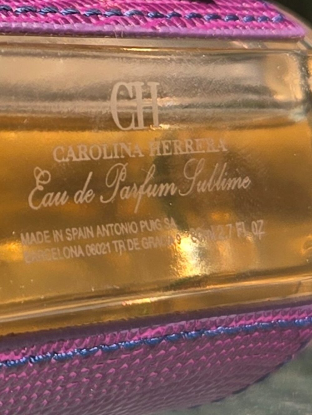 CH Carolina Herrera Limited Edition Sublime Perfume 80ml/2.7oz - Picture 5 of 12